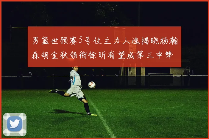 男篮世预赛5号位主力人选揭晓杨瀚森胡金秋领衔徐昕有望成第三中锋